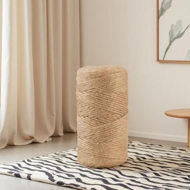 Imagem de Corda de juta de 1 mm, corda feita à mão, barbante de embrulho para jardim, artes