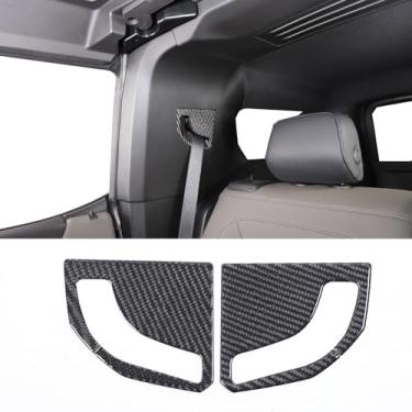 Imagem de Aotumcer Adesivo antiarranhões para painel de guia de cinto de segurança traseiro compatível com 2023 2024 2025 2026 Hummer EV acessórios SUV/caminhonete modelo segunda fileira adesivo de painel de