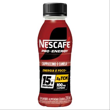 Imagem de NESCAFE CAPPUCCINO CANELA PRO-ENERGY 270ML