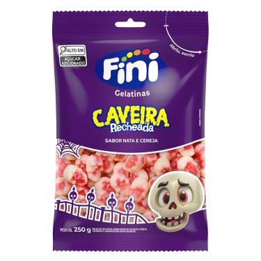 Imagem de BALA DE GELATINA CAVEIRA RECH 250G FINI
