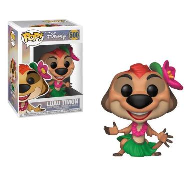Imagem de Funko Pop Disney The Lion King 500 Luau Timon Rei Leão