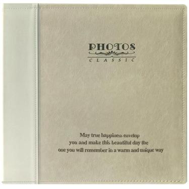 Imagem de Álbum de fotos Zoview Magnetic Self-Stick Page Capa de couro