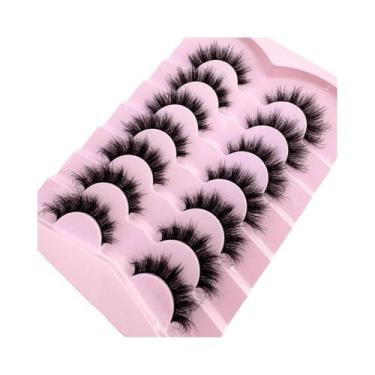 Imagem de Cílios Postiços De Visón Sintético Com Aparência Natural E Volumosa, 7