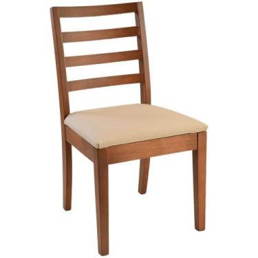 Imagem de Cadeira Florida Madeira Maciça - Refinatto, Castanho