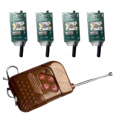 Imagem de Giant balloon exploder，Remote Controlled Bursting Balls,Ground balloon wireless blaster，Exploding balloon remote control, balloon controller. (1 control 4(controller))