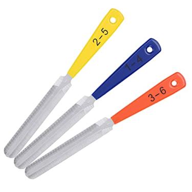 Imagem de RiToEasysports Kit de Arquivo de Porca de Guitarra Em Aço Inoxidável para Entalhe Eficiente, para Guitarristas e Técnicos de Instrumentos