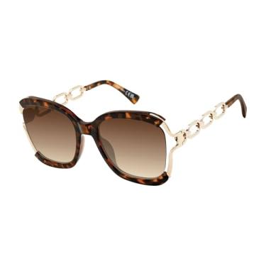 Imagem de Southpole Óculos de sol feminino 1132SP TSGD Square, tartaruga/dourado, tamanho único