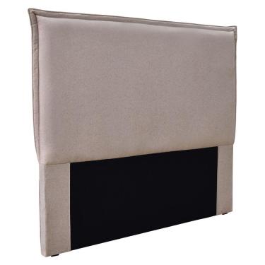 Imagem de Cabeceira Casal 1,40m Linho Rústico Areia