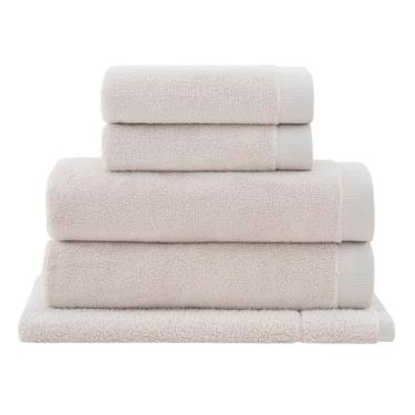 Imagem de Buddemeyer Jogo de Toalhas Dual Air Banho Bege 5 peças