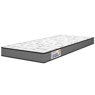 Imagem de Colchão Solteiro Acction D33 Plumatex - Firme, Hipoalergênico e Antiácaros | Suporte Reforçado até 110 kg | 188x78x14cm