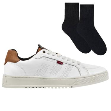 Imagem de Kit Sapatênis Ferracini City Masculino + Par de Meia