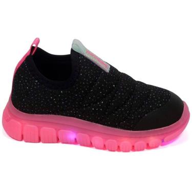 Imagem de Tênis Infantil Novopé Led Menina 99001013-2525-Feminino