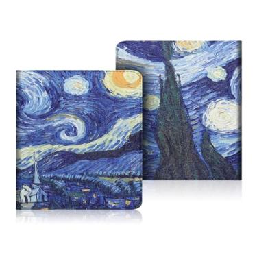 Imagem de Yzlvigrous Capa de Suporte para 7 Polegadas Kindle Oasis 9th/10th Gen 2017/2019, Modelo: CW24WI/S8IN4O, Cubra com Sono Automático/Wake Hand Held