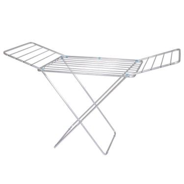 Imagem de Varal De Chão Com Abas Maxi Gigante 20 Kg 13m Alumínio Mor