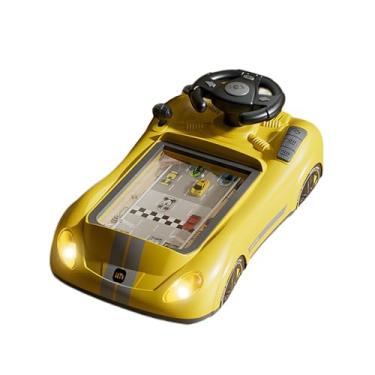 Imagem de MERIGLARE Volante de carro de aventura, brinquedo de simulação de direção, jogo educativo para crianças, Amarelo