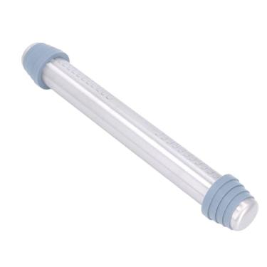 Imagem de Phefop Rolo de Massa, Aço Inoxidável Com Anéis Guia de Silicone, Rolo de Massa Antiaderente para Assar, Perfeito para Tortas, Biscoitos e Muito Mais