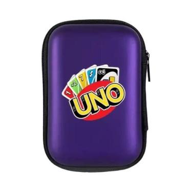 Imagem de Estojo De Armazenamento Para Jogo De Cartas UNO Para Crianças Com Zípe