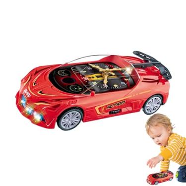 Imagem de Carros De Corrida Drift Elétricos,Jogo Com Design De Relógio Rotativo 360 Graus Ajustável,Brinquedo Acrobático | Para Festas Aniversário Sala de Estar Halloween Páscoa Jardim Interior Exterior