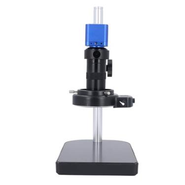 Imagem de KUIDAMOS Câmera de Microscópio Industrial, Alta Definição, 1080p, Vídeo, 24mp, Imagem, Usb, Microscópio Digital para Inspeção Industrial, Liga de Alumínio (Plugue UE)