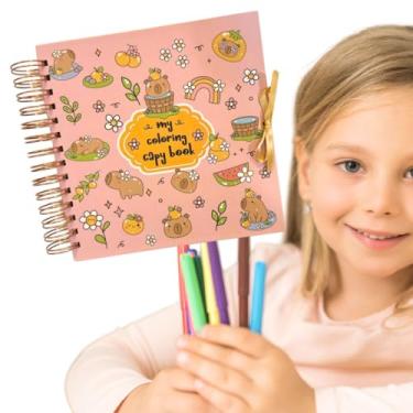 Imagem de Livro de Colorir Capivaras 45 Fls- 180grs