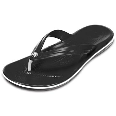 Imagem de Chinelo, Crocs, Crocband Flip, Black, 22/23, Adulto Unissex