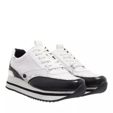 Imagem de Michael Kors Mariah Trainer, Preto/branco óptico, 11