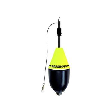 Imagem de Boia Cevadeira Brabinha Amortecedor Copo Preto 38gr - JR Pesca (Várias