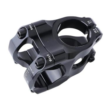 Imagem de Mesa de guidão MTB 31,8mm para bicicleta de estrada/montanha, ponte curta, potência, liga de alumínio, ultraleve.(Black)
