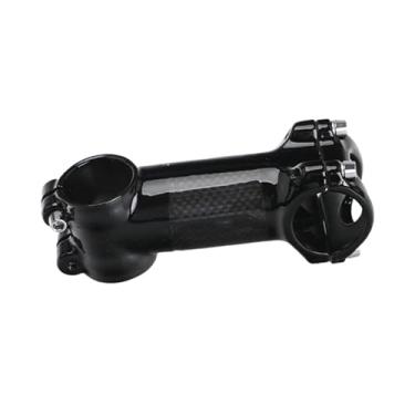 Imagem de Mesa de guidão de bicicleta de 31,8 mm com ângulo de inclinação de 6/17 graus, compatível com guidões de 60/70/80/90/100/110 mm. Ultraleve e resistente, ideal para mountain bikes.(Shiny 17degree 70mm)