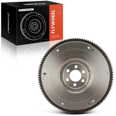 Imagem de A-Premium Volante de embreagem compatível com Nissan Sentra 1988-1994, Pulsar NX 1987-1990, NX 1991-1993, 1,6L, 6 furos de parafuso, 105 dentes, substituição # 1231078A51