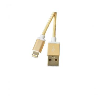 Imagem de Cabo Usb Evus C-056 Lightning Fast Charge Gold 1.0m
