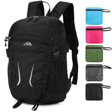 Imagem de Mochila de Senderismo SFIUYDS 35L Impermeable Ligera Negra