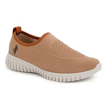 Imagem de Tênis Usaflex Feminino Gaspea Tricot Camel Ae2208001-39