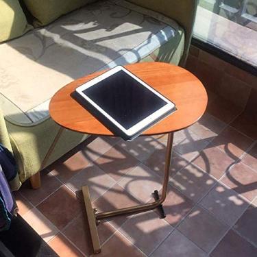 Imagem de Mesa de computador O estilo nórdico minimalista mesa lateral para cama/mesa de sofá/mesa de trabalho 45 x 35 x 60 cm (cor: F) cor: F (cor: C)