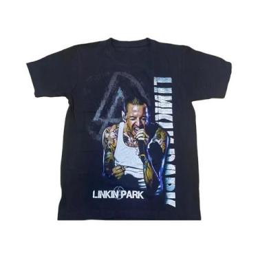 Imagem de Camiseta De Verão Masculina Fashion Rock Linkin Park Para Aniversário,