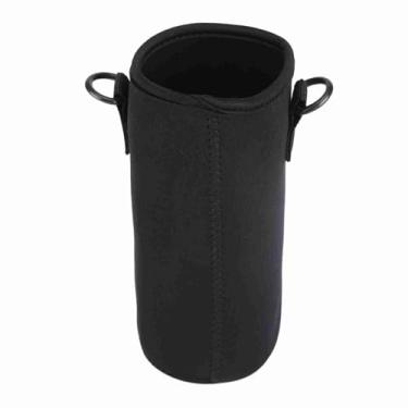 Imagem de Generic Bolsa Porta-Garrafas de água Bolsa de Transporte de Neoprene Elástica para Atividades Ao Ar Livre, Acampamento, Caminhada, Pesca, Macia e Durável para Garrafas de Tamanhos Diferentes (Altura 19cm)