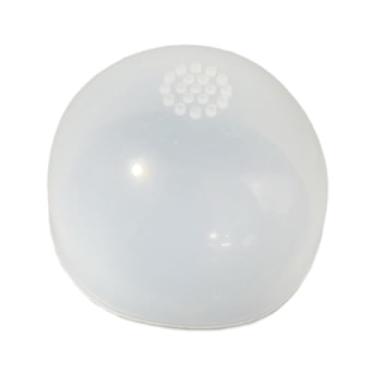 Imagem de Dynwave Touca de silicone para peruca, capa protetora para peruca, presente antiderrapante, transparente e macia, para entusiastas da proteção da cabeça, 15.5 a 17.5 Cm