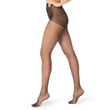 Imagem de Meia calça Invisível Trifil Fio 7 Denier Efeito Maquiagem Super Fina L