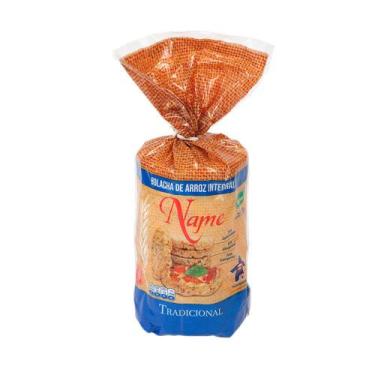 Imagem de Bolacha de Arroz Integral Tradicional Name 120g - Jubileu Alimentos