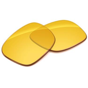 Imagem de Tintart Lentes de substituição compatíveis com óculos RayBan Meta Wayfarer (Gen 2) RW4012 50 mm AI, proteção UV, transição, Amarelo transparente - não polarizado, One Size