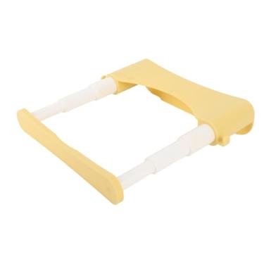 Imagem de Generic Rack de Basquete Montado na Parede, Suporte de Exibição de Parede de Bola, Economia de Espaço, Estável e Expansível para Futebol e Vôlei (Amarelo)