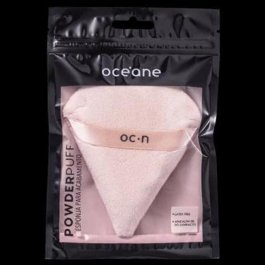 Imagem de Oceane esponja para acabamento rosa - powder puff