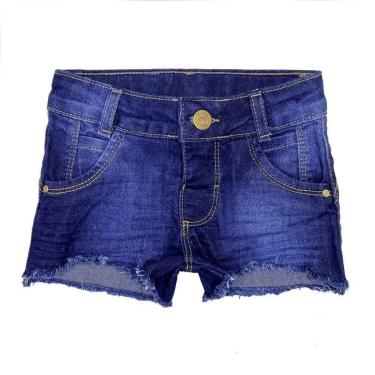 Imagem de Shorts Look Jeans Barra Desfiada Jeans - 03 - UNICA-Unissex