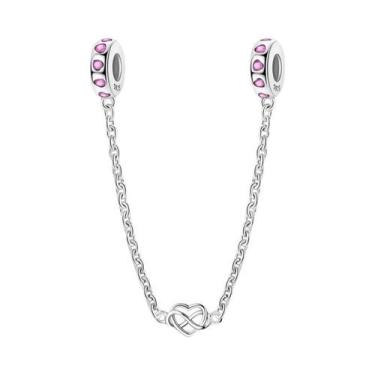 Imagem de Pingente De Cadeado De Segurança Em Prata Esterlina 925 Para Mulheres,