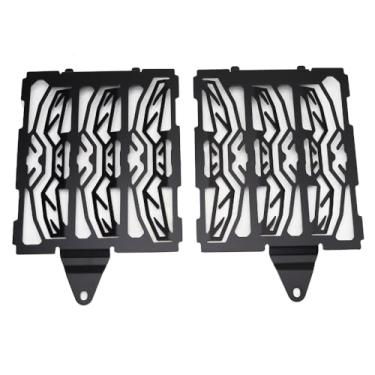 Imagem de 2 peças de Protetor Radiador Moto Grade Proteção Alumínio Capa Protetora Substituição para R1300GS 2023 2024 Superior Contra Detritos e Pedras Alta Liga Ferrugem Instalação Fácil Estética Aprimorada D