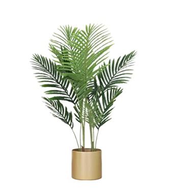 Imagem de Plantas falsas simulação de plantas artificiais planta verde planta falsa sala de estar ornamento em vaso árvore artificial para decoração de interiores plantas artificiais plantas artificiais