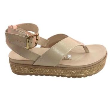 Imagem de Sandália Anabela Feminina Dakota Nude Y9472-Feminino