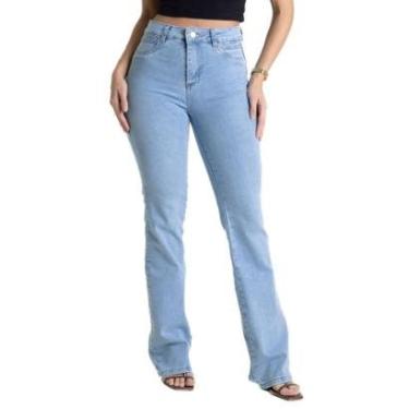 Imagem de Calça Jeans Sawary Levanta Bumbum - 281090 - azul claro 46-Feminino