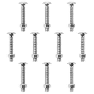 Imagem de Parafuso Francês Com Porca 3/8`` X 5`` 10Un  53,0025  - Nord