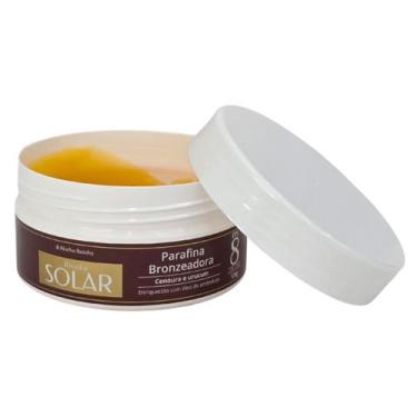 Imagem de Parafina Bronzeadora Cenoura e Urucum FPS 8 Rainha Solar Abelha Rainha